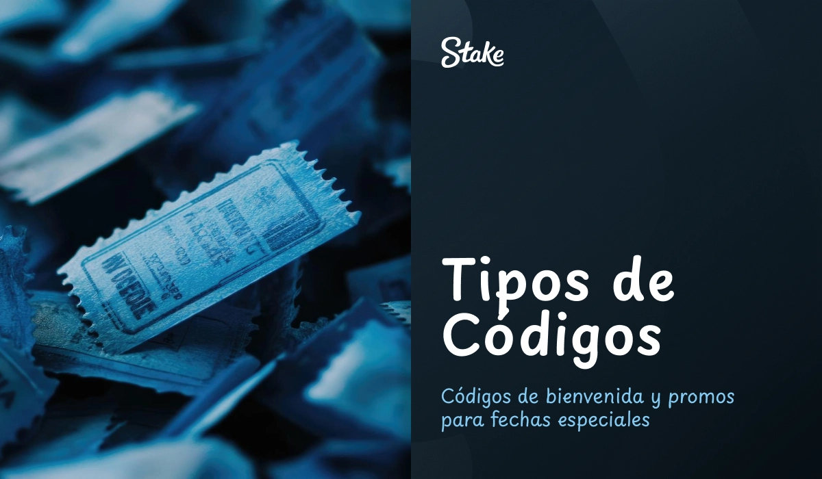 Billetes y códigos promocionales que representan distintos tipos de códigos