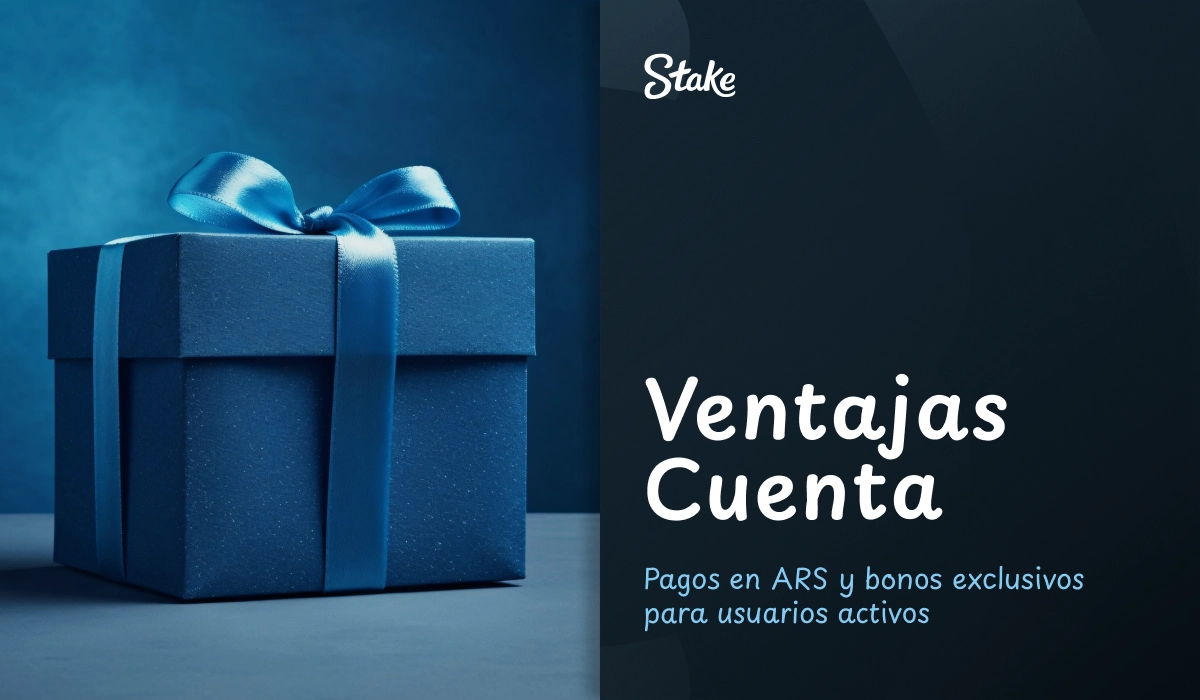 Caja de regalo que simboliza beneficios y recompensas de la cuenta